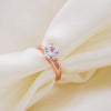 New Fashion Charm High quality plated 18K Crystal Zircon Ring jewelry for women M12