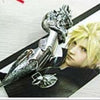 Cloudy Wolf fashion alloy toy finger ring - Movie TV Final Fantasy metal figure ring